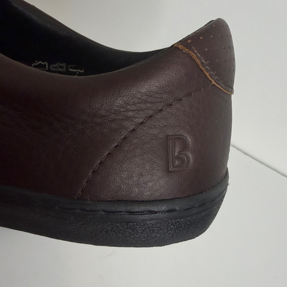Men's Brown Leather Sneakers - Classic Casual Comfort - Picture 11 of 15